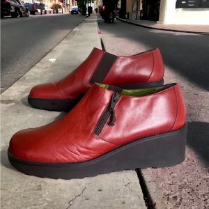 Donald plunder leather ankle boots 9.5 new